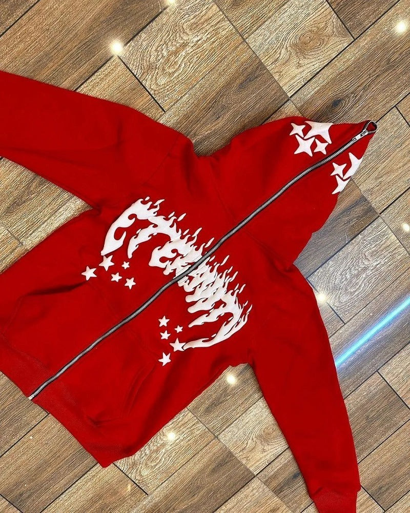 Warm And Loose Fitting Hoodie For Men